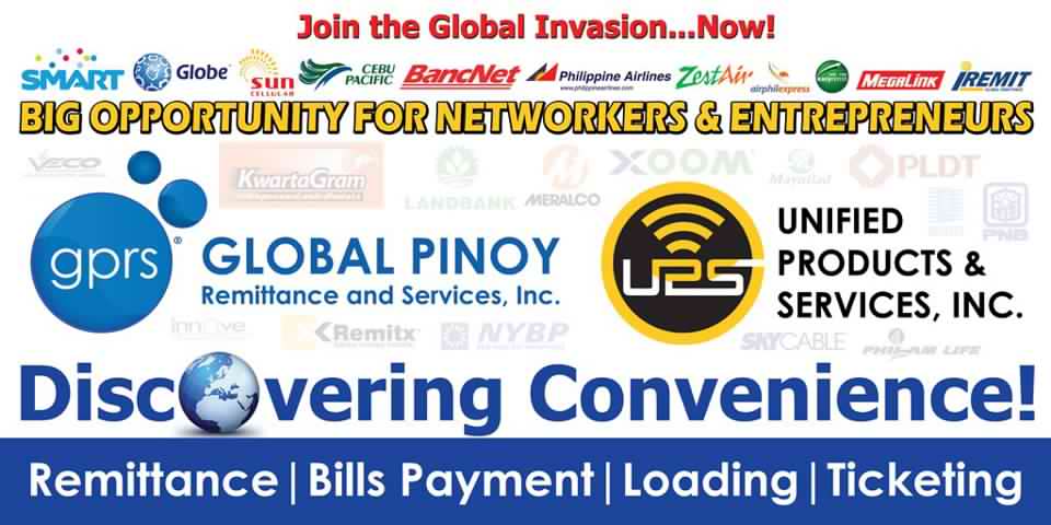 unified products and services Cebu Home Based Negosyo business online franchise Philippines ups upsxpress