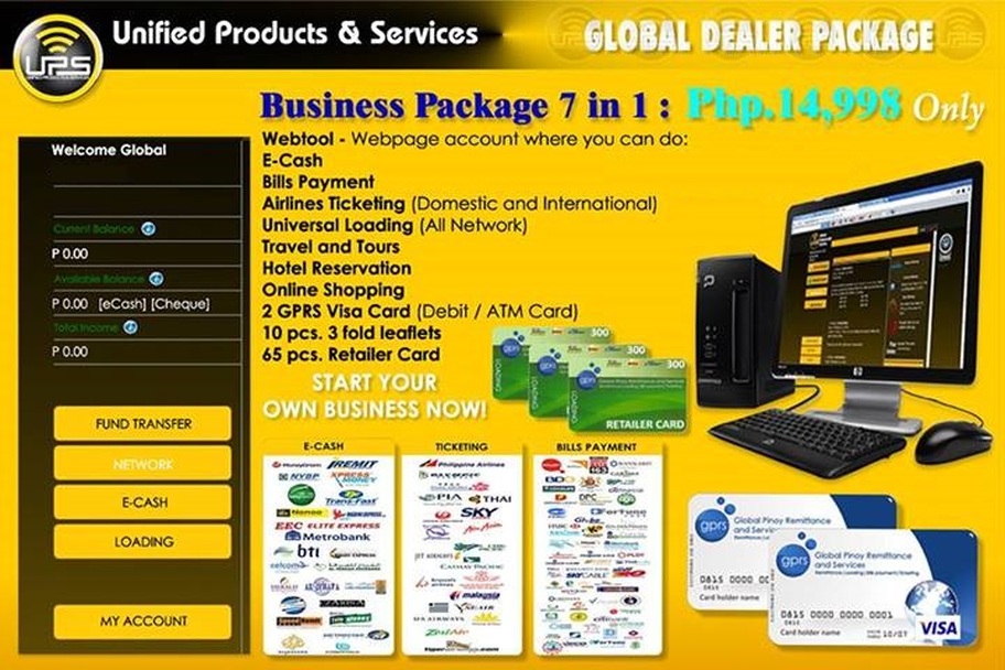 UPS Unified Products and Services Cebu - Home Based Negosyo Business Franchise